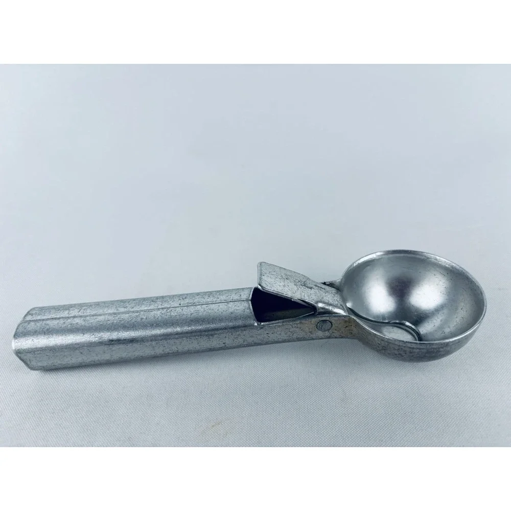 Vintage Ice Scream Meatball Scoop Aluminum Pat. No. 2756698 USA MCM 1950s 7